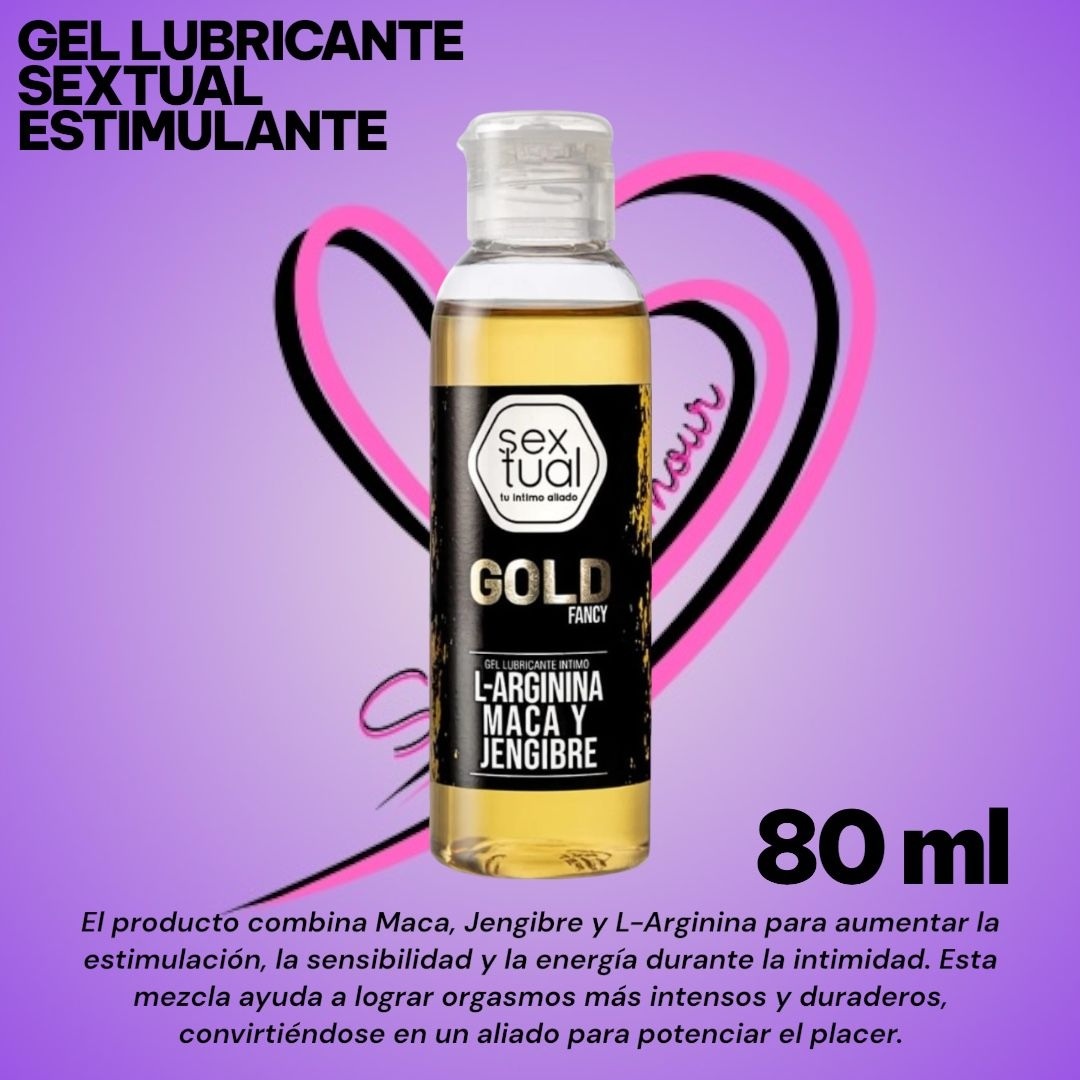 Lubricante SEXTUAL GOLD ESTIMULANTE