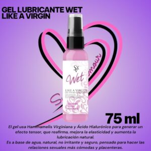 Lubricante WET like a VIRGIN