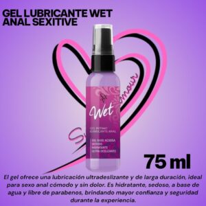 Lubricante ANAL WET SEXITIVE