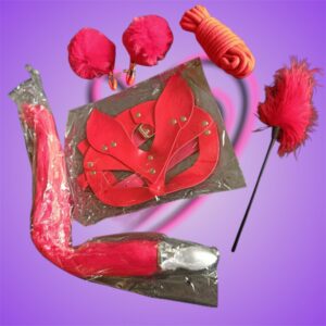 SET RED 5 PIEZAS