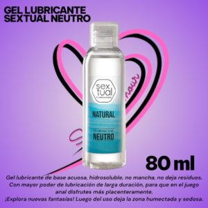 Lubricante Sextual Neutro
